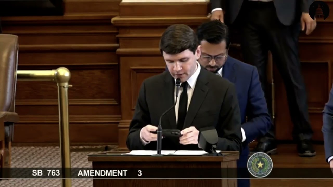 Представитель Таларико задаёт вопросы представителю Хефнеру о его несогласии с поправкой к законо...