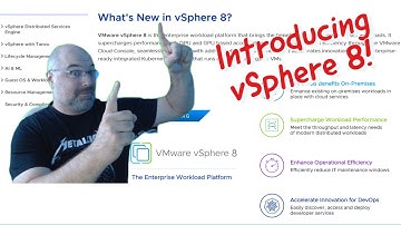 #VMware #vSphere 8 Released, Let