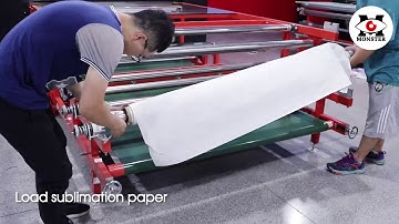 Roll To Roll Heat Press Machine