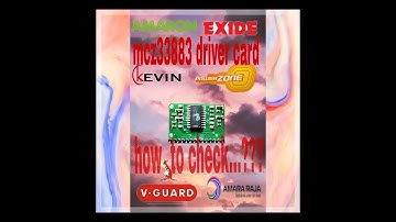 Amaron driver card checking (mcz33833)  || PowerZone || Tribal || xenon || Kevin || Exide || V-Guard