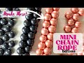 How To Make Small Balloon Clusters - Mini Chain Rope Garland using  5 inch Balloons