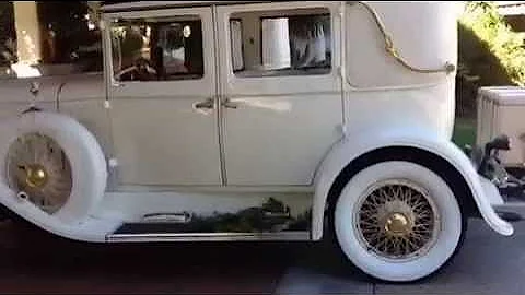 1929 Franklin Bridal Carriage - Fully Air Conditioned in San Diego.