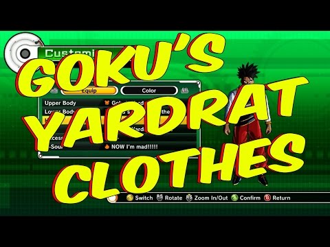 How to get Goku's Yardrat Clothes in Dragon Ball Xenoverse