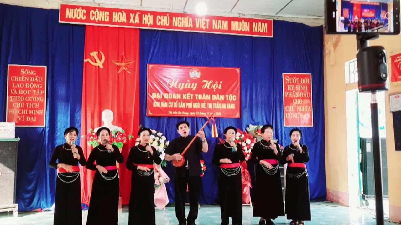 Hát Then :Ngày hội đại đoàn kết Toàn dân CLB hát then Ngòi Nẻ