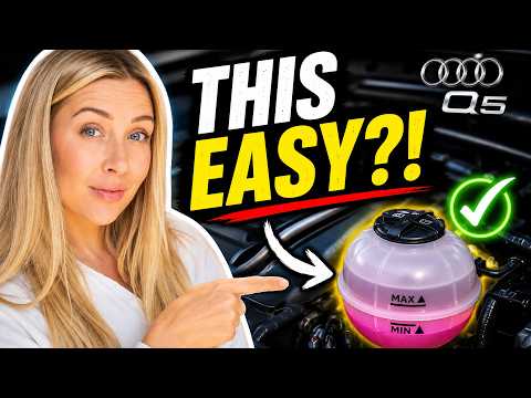 DIY How to Check Coolant Level Audi Q5