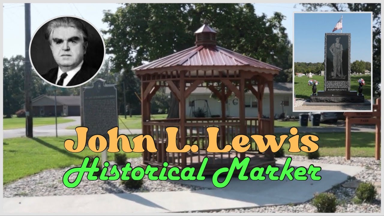 John L. Lewis Historical Marker & Coal Miners Monument - Panama ...