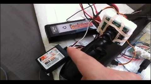 FPV Head Tracking Gyro X-1000 Setup with Fly Sky Th9x Turnigy 9x with Pan/Tilt - Mod - It