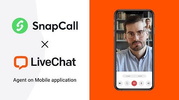 SnapCall + LiveChat: Start a video call with your customers right inside the chat & messaging (SDK)