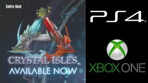 Crystal Isles Update Released PS4 Xbox One Ark Survival Evolved