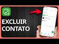 Como Excluir Um Contato No WhatsApp | Passo a Passo