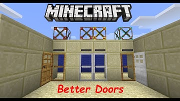 Malisis Doors || Minecraft Mod 1.7.2