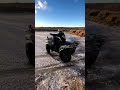 ATV on a frozen lake #shorts