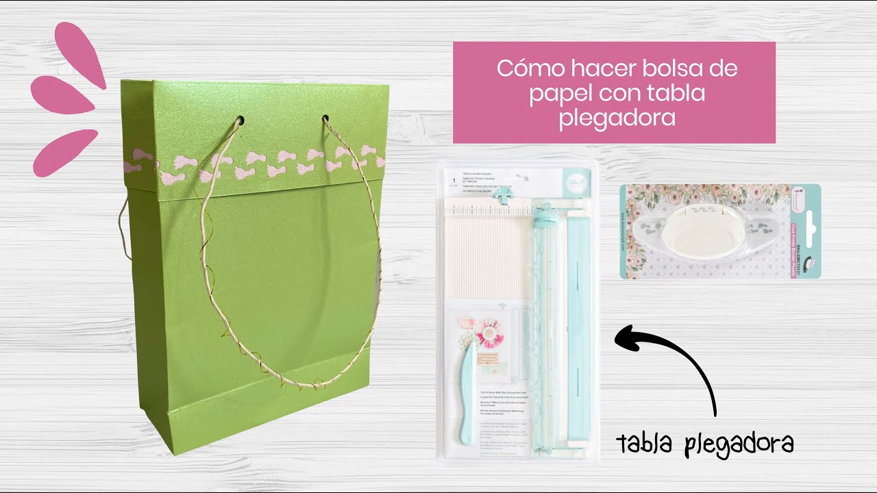 Como hacer bolsas de papel KRAFT - paso a paso, Partypop DIY🎉