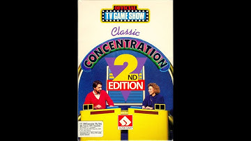 DOS Classic Concentration 2nd Edition 2nd Run Game #1