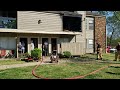 Apartment fire aftermath, Sand Springs Oklahoma, 04/08/2021.