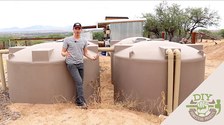 Off Grid Rainwater Harvesting - Home Tour
