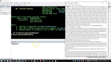 Stata: Import Delimited and Reshape Long