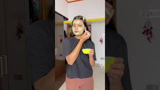 Fake Green Stick Vs French Green Clay Mask | Which one is better ?? ytshorts shorts collab