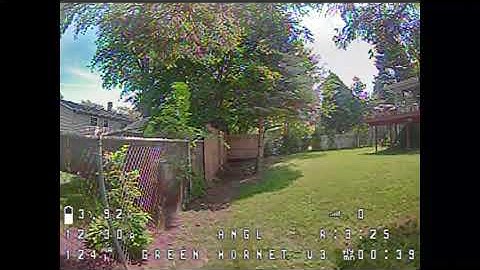 View through the fatshark attitude v6 goggles.