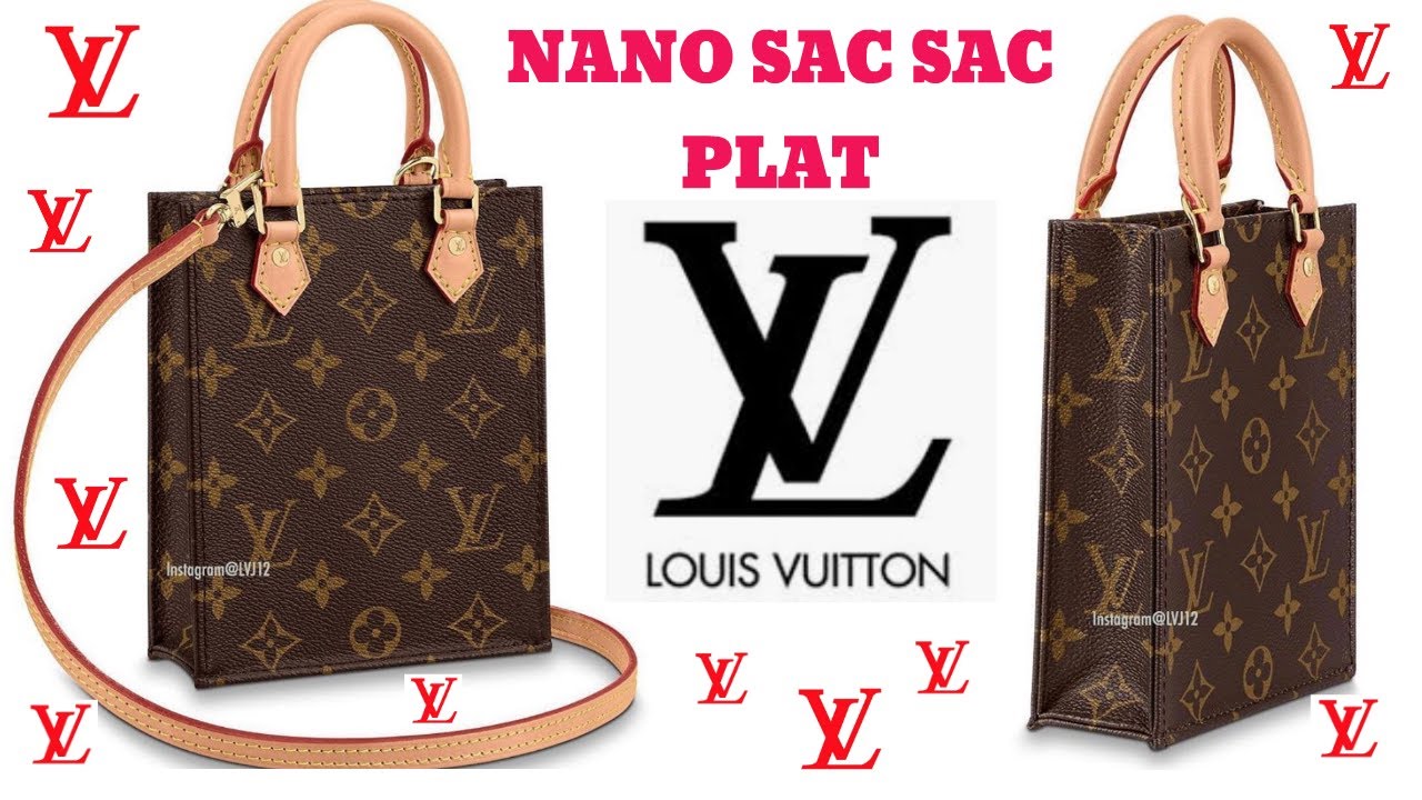 MY FIRST LOUIS VUITTON BAG TAG// LV SAC PLAT 