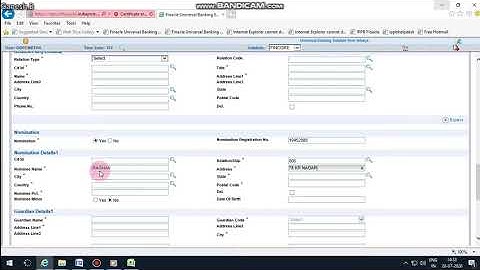 20. RD ACCOUNT OPENING - CRDOAAC  & CRDOAACV (TAMIL)