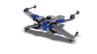 Конструктор LEGO Star Wars 75297 Истребитель Сопротивления типа X 360