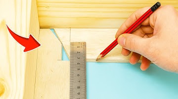 Carpenter Almost Messed Up This DIY Cut | Perfect Precision Marking