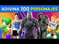 Adivina 100 Personajes de Videojuegos 🎮👾 | Quiz de Videojuegos | Adivina los Personajes ✅