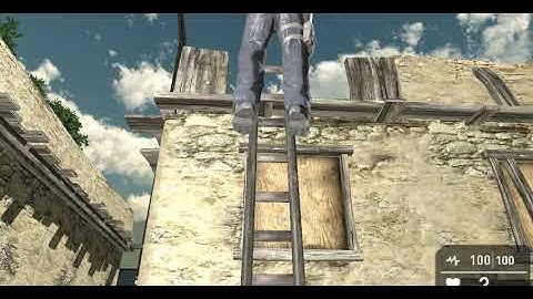 Game Guru - Player Climbing Ladders - Test 1