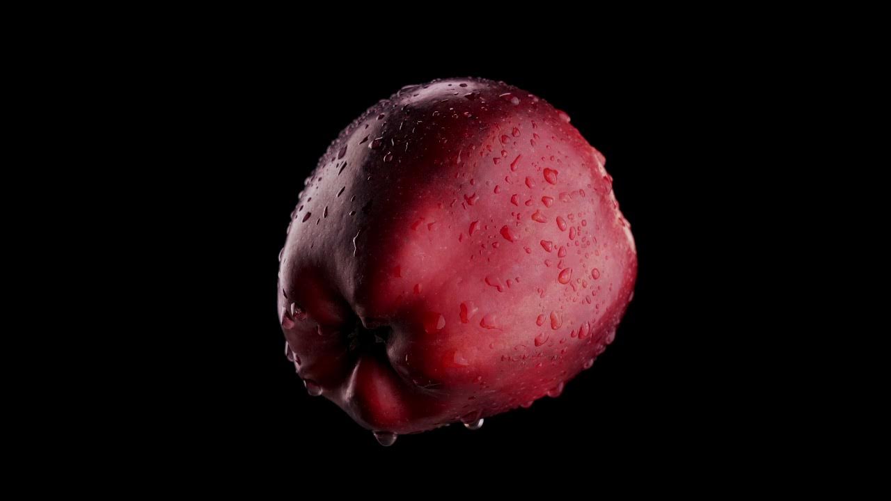 футаж яблоки