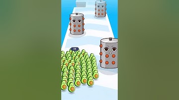 Crowd Food Run Fight Game #1 #foodrun #shorts #fun