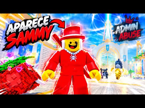 😱SAMMY APPEARS in the ADMIN ABUSE of Steal an Egg! 👀