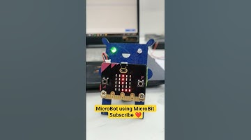 Building the MicroBot using MicroBit | how to use the microbit #microbit #makecode #shorts
