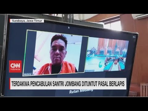 Terdakwa Pencabulan Santri Jombang Dituntut Pasal Berlapis