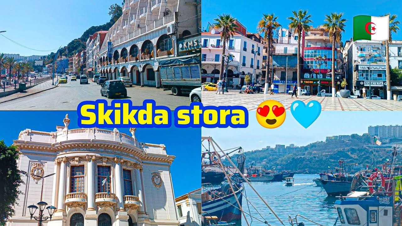 Skikda surnommée (  la perle ) de l'Est algérien en raison de sa beauté naturelle