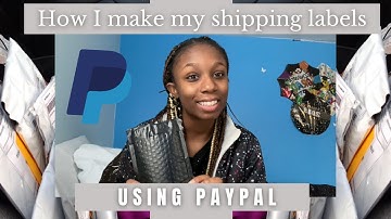 HOW TO SHIP PACKAGES USING PAYPAL | STEP BY STEP 💕| FruityKissesCo