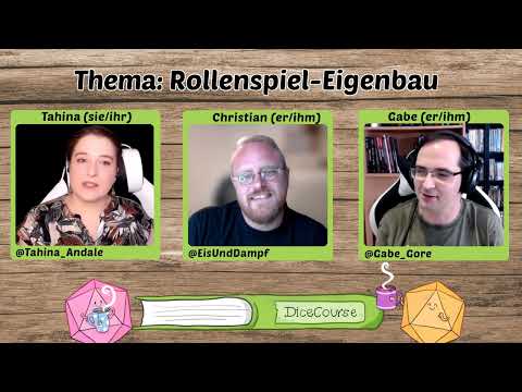 DiceCourse #8 - Rollenspiel-Eigenbau mit Gast Christian Vogt