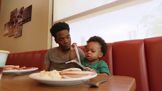 Dad and son return in sweet commercial