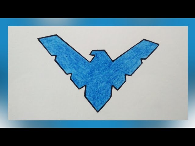 nightwing logo blue