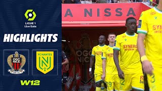 OGC NICE - FC NANTES (1 - 1) - Highlights - (OGCN - FCN) / 2022-2023