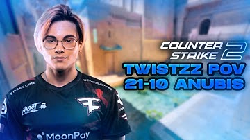 CS2 POV FaZe twistzz 21-10 (Anubis) | Thunderpick World Championship 2023
