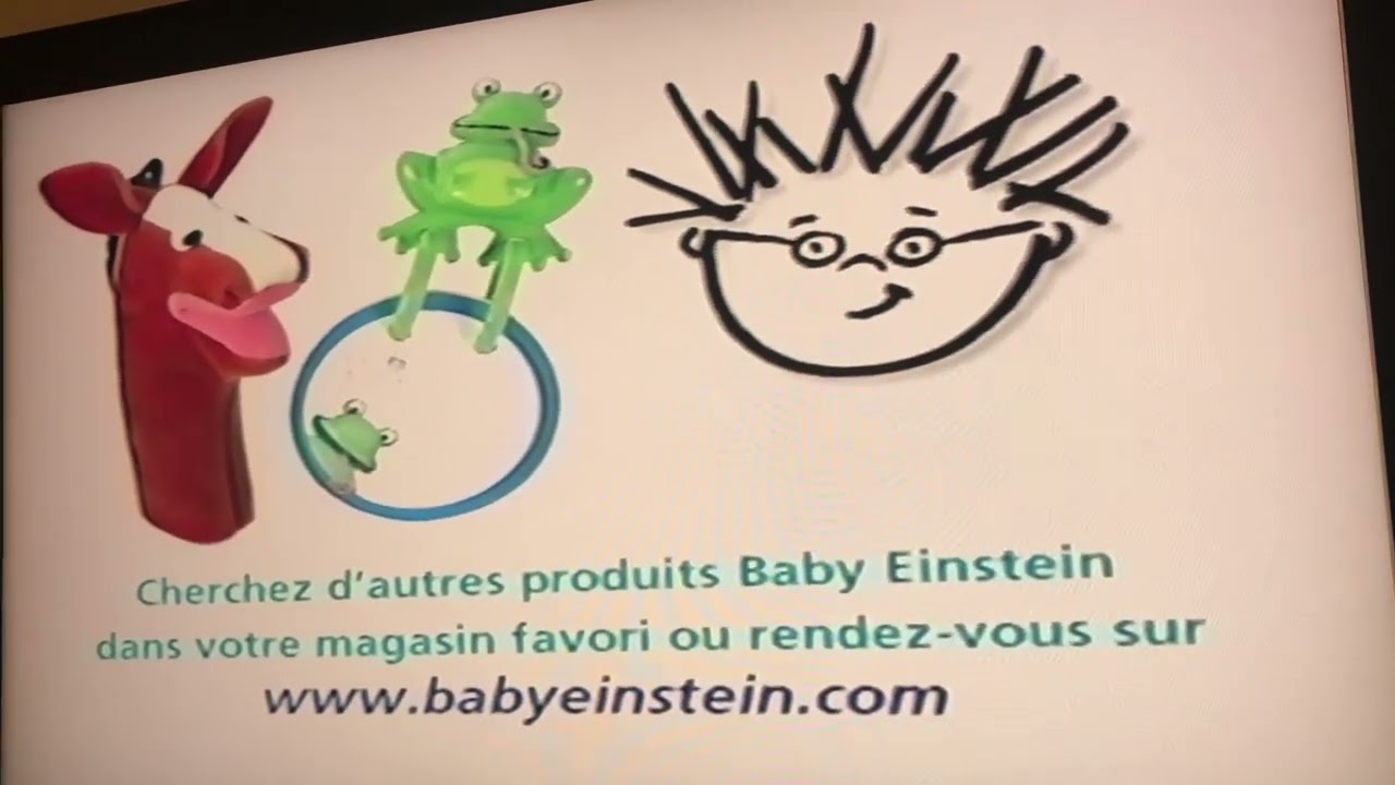 Closing to Baby Einstein: Bon Voyage (On The Go) French-Canadian 2005 VHS