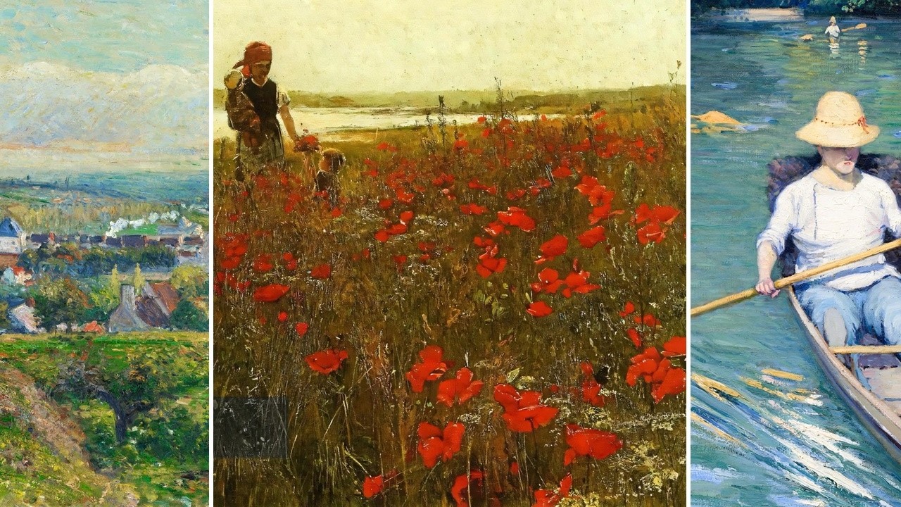 Impressionist Art TV — Silent Art Gallery · September 25 Night | Poppies… & others