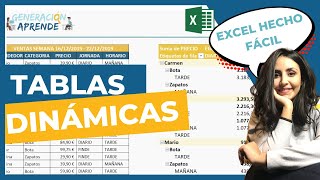 🔷 TABLAS DINÁMICAS desde CERO para PRINCIPIANTES 🤓: Cómo crear tablas dinámicas en EXCEL (2020) 🔷