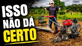 TRATORITO 10HP com Carretinha: Dá certo pra ARAR TERRA?