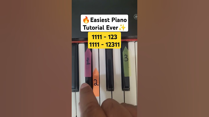 🔥🎹 The Easiest Piano Tutorial Ever 🔥🎹
