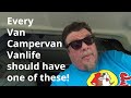Every Van Campervan Vanlife should have one of these!