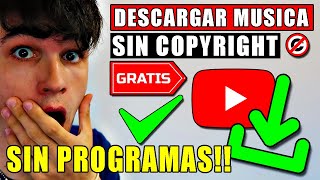 ✅ Cómo DESCARGAR MÚSICA de YOUTUBE audio GRATIS a tu PC\/Celular SIN PROGRAMAS 2024 👉(Fácil y Rápido)