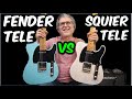 FENDER Telecaster vs SQUIER Classic Vibe | Vintage 50s Style | Worth the Money?