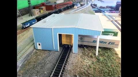 Model Railroads: Making A Modern Transfer Facility.  Pikestuff Kits! Great How To video!
